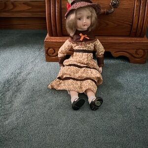 Vintage Walda porcelain doll